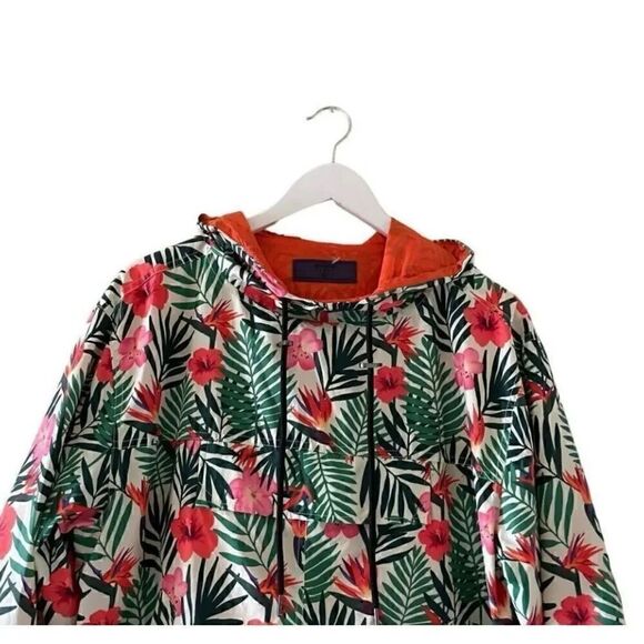 BLANKNYC Revolve Petal To The Metal Jacket in Leaf Print SZ S - Picture 5 of 14